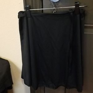 Basic Black Wrap Dance Skirt